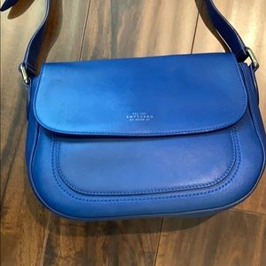 Smythson of Bond Street Burlington saddle bag